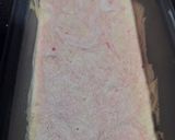 A picture of step 3 of Peach ice cream🧡.