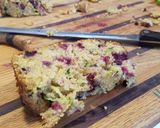 A picture of step 5 of Whole wheat honey zuccini bread (with huckleberries or bananas).