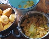 Foto del paso 3 de la receta: Papayas al jugo