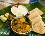 A picture of step 10 of Gondhoraj Chicken or Lebu-Lanka Chicken Curry.