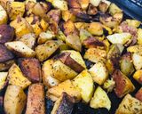 Foto del paso 5 de la receta: Papas y batatas al horno 🤯