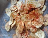સ્પાઈસી બનાના ચિપ્સ (spicy banana chips in Gujarati) રેસીપી સ્ટેપ3ફોટો