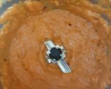 A picture of step 4 of Paneer stuffed bhindi.