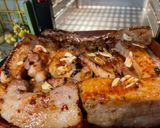 A picture of step 2 of Caramelized Pork Belly.