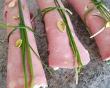 Foto del paso 4 de la receta: 🇮🇹 Involtini di mortadella con ricota y pistacho 😉