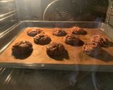 Hình bước làm 6 của món Gluten-Free Double Chocolate Chips Cookies