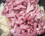 Hentes tokány lapockából tarhonyával recept fázis 3 fotója