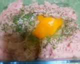 Foto del paso 2 de la receta Albóndigas de pollo en salsa de piquillos con toque agridulce