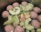大黃瓜貢丸湯的食譜步驟3照片