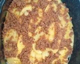 A picture of step 4 of Light Moussaka 😉!!!.