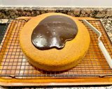 Foto del paso 8 de la receta: Pastel de zanahoria con cobertura de chocolate. (Carrot cake with chocolate topping)