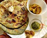 पालक पनीर पराठा रेसिपी चरण 6 फोटो