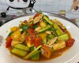 รูปขั้นตอนการทำที่ 4 ของ ผัดเปรี้ยวหวานอกไก่