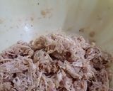A picture of step 4 of Chicken patties ❤❤❤.