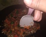 A picture of step 3 of Tawa aloo chat.