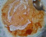 A picture of step 3 of Shawarma(with white sauce).