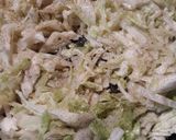 A picture of step 3 of Fried Buttermilk Slaw.