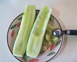 Foto del paso 1 de la receta: Barcas de pepino