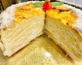 Foto del paso 13 de la receta: Tarta con queso mascarpone y manzanas laminadas