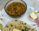 A picture of step 4 of Butter Naan stuffed paneer.