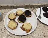 Foto del paso 4 de la receta: Pincho de berenjenas rebozadas con morcilla y plátano caramelizado