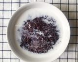 Foto langkah ke 3 dari resep Bubur Ketan Hitam Kuah Fiber Creme.