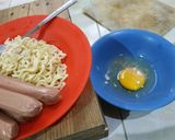 Foto langkah ke 1 dari resep Sosis gulung mie.