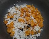 A picture of step 2 of Coconut Rice.