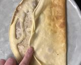 Une image de l'étape 3 de Crêpes salées à la raclette et chorizo façon samoussa.