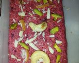 A picture of step 6 of Beetroot Curd Kalakand.