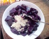 Foto langkah ke 3 dari resep Lumpia Keju Ubi Ungu.