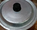 A picture of step 3 of Mutton Pulao.