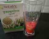 A picture of step 2 of Isabgol Rosy milk.