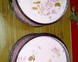 A picture of step 3 of Sago salad drink 😋.