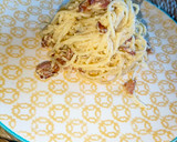Foto del paso 5 de la receta: Carbonara casi verdadera con bacon