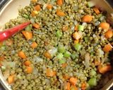 A picture of step 4 of Vegetarian Lentil Stew.