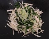 茭白筍炒肉絲的食譜步驟4照片