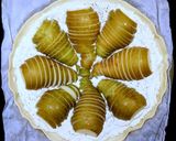 Une image de l'étape 3 de Tarte poires, roquefort aux noix et miel.