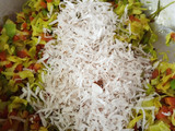 Muttakose Simamullanki Poriyal/ Cabbage Carrot Stir fry