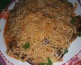 A picture of step 1 of Noodles.