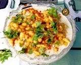 A picture of step 3 of Rajasthani Maththa Boondi Chaas.
