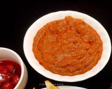 A picture of step 9 of Chicken Satay with Peanut Sauce.