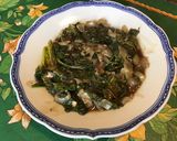 Une image de l'étape 13 de Chou Kale sauté au jus de cerf, ail et oignon.