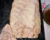 Foto del paso 1 de la receta: Costillar de cerdo con salsa de mostaza, miel y soja😋
