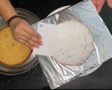 A picture of step 6 of Rose Mango Cake.