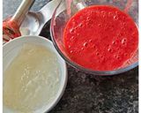 Une image de l'étape 2 de Panna Cotta aux Fraises.