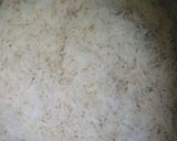 A picture of step 4 of Pulao and rasa.