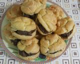 Foto langkah ke 25 dari resep Kue sus vla cokelat.