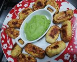 A picture of step 3 of Turkey Croquettes with Pea Purée.