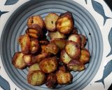 A picture of step 2 of Sweet potato chaat.